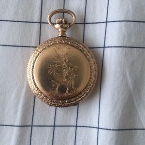 14k gold Waltham pocket watch 1893